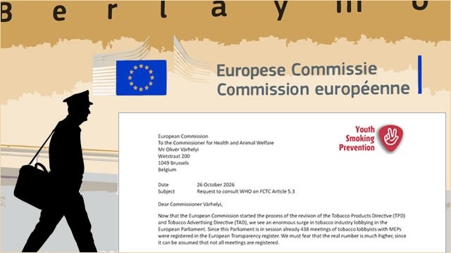 Deur moet dicht voor tabakslobby in Brussel